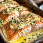 Baked Boursin Salmon