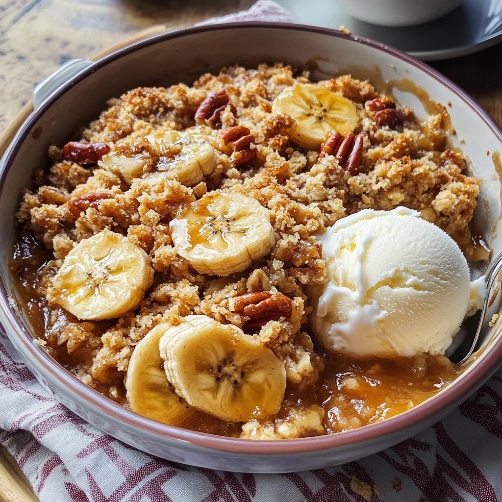 Banana Crumble