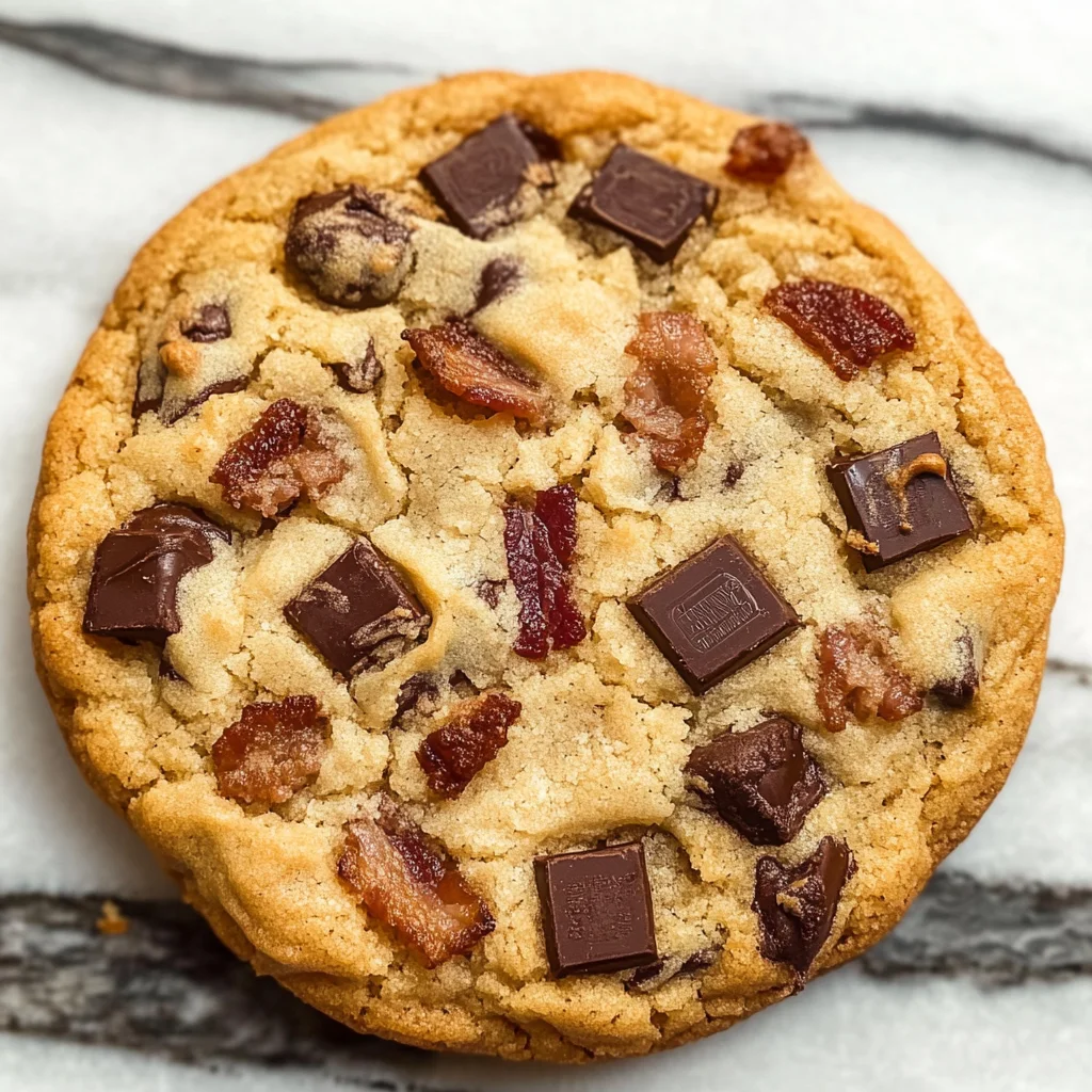Bourbon Bacon Chocolate Chunk Cookies