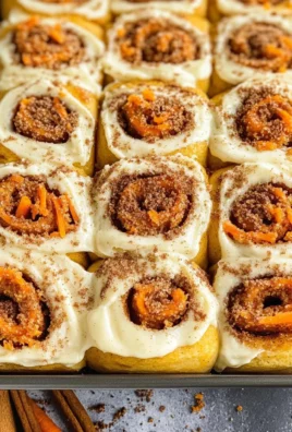 Carrot Cake Cinnamon Rolls