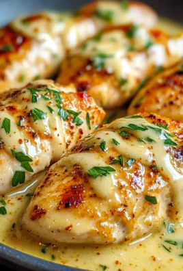 Chicken Fillet in Spicy, Creamy Garlic-Parmesan Sauce