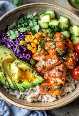 Chili Lime Salmon Bowls