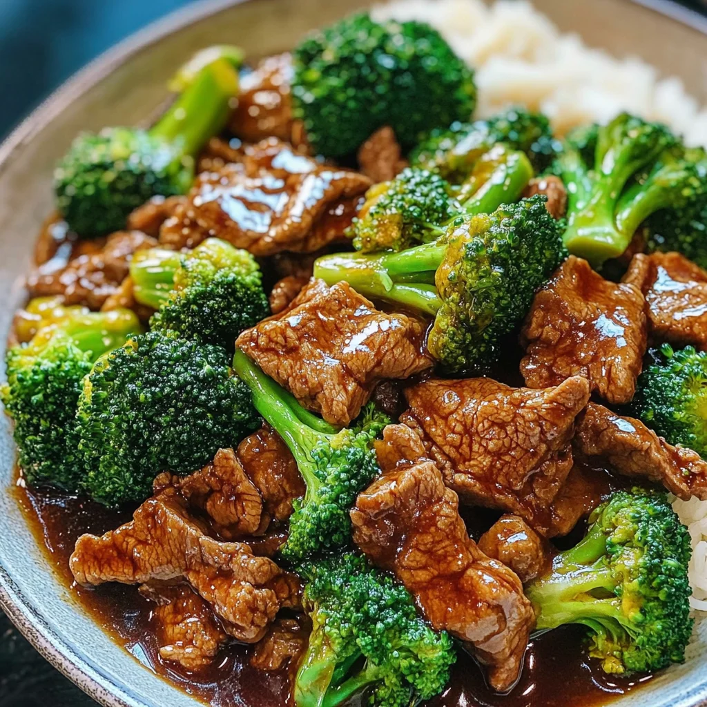 Chinese Beef and Broccoli