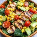 Cilantro Lime Grilled Chicken Salad
