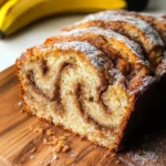 Cinnamon Roll Banana Bread