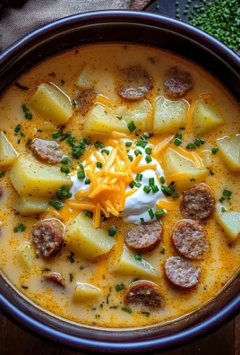 Classic beef Sausage Potato Soup