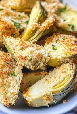 Crispy Parmesan Artichoke Hearts
