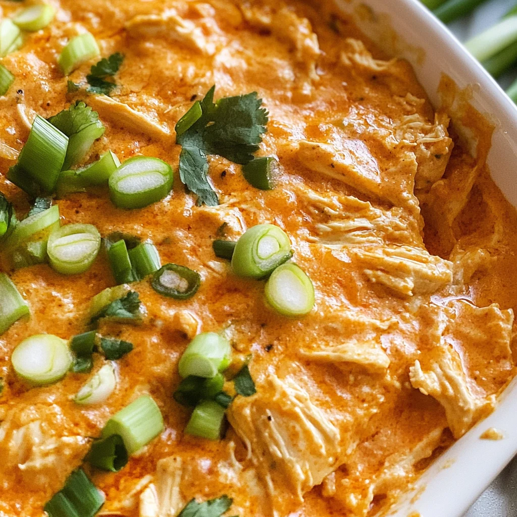 Dairy-Free Healthy Buffalo Chicken Dip Recipe (Keto)