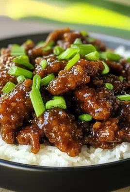 Easy Crispy Mongolian Beef