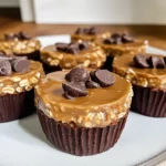 Easy Peanut Butter Protein Oatmeal Cups