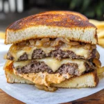 French Onion Patty Melt