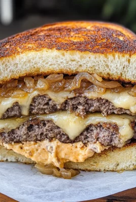 French Onion Patty Melt