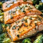 Garlic Butter Baked Salmon Recipe