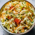 Greek Cabbage Salad - Lahanosalata (vinegar coleslaw)
