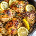 Lemon Garlic Chicken Thighs