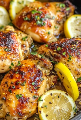 Lemon Garlic Chicken Thighs