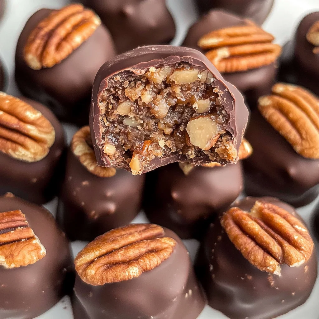 No-Bake Pecan Pie Bites