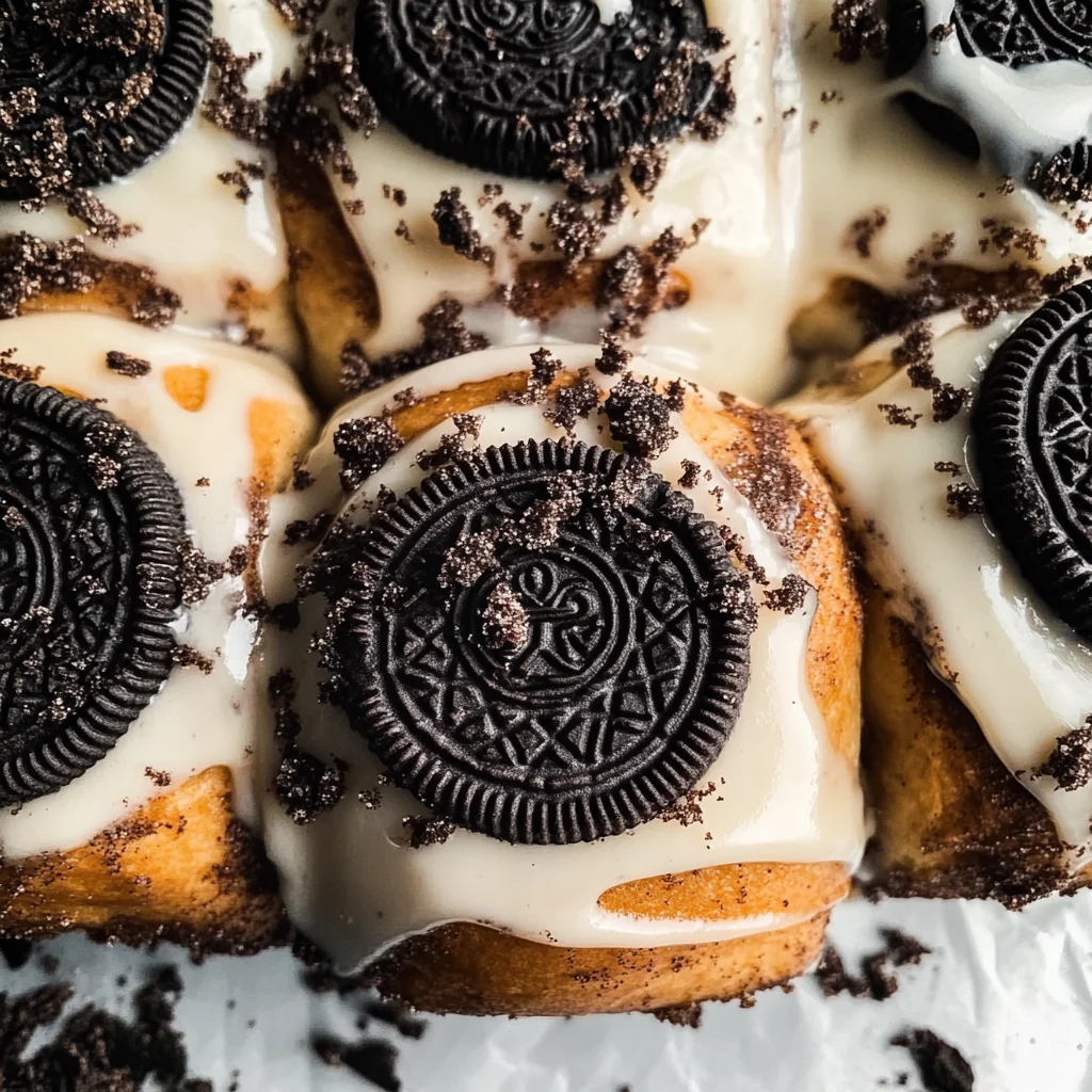 Oreo Cinnamon Rolls