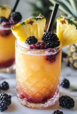 Pineapple Ginger Beer Mocktail