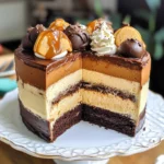 Pumpkin Chocolate Mousse Cake