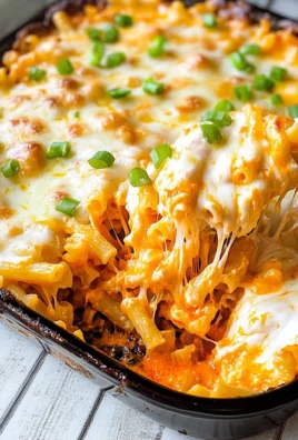 Ranch Buffalo Pasta Bake