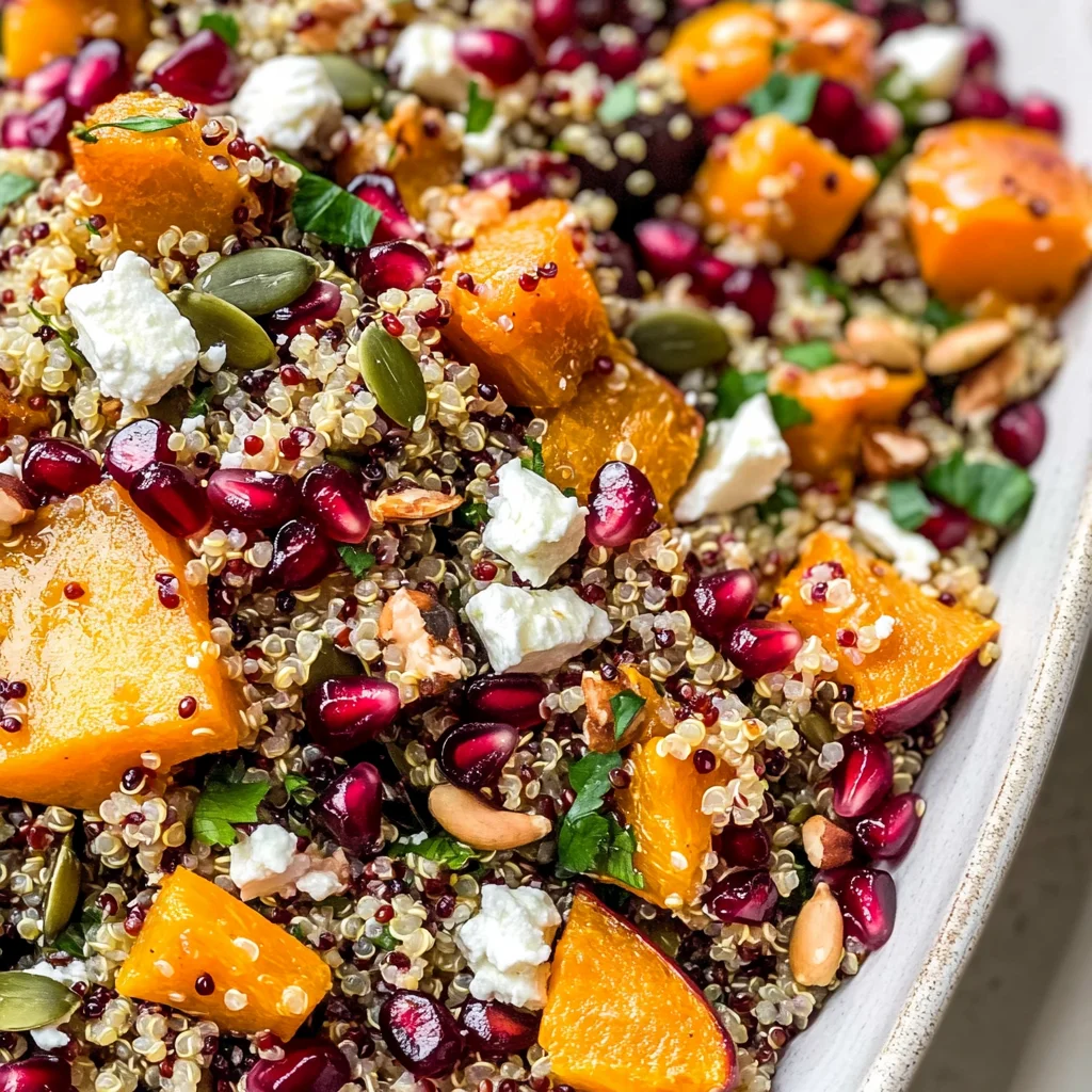 Roasted Butternut Squash Quinoa Salad for a Cozy Fall Dish