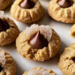 Soft Peanut Butter Kiss Cookies