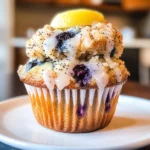 Sourdough Blueberry Lemon Poppy Seed Muffins Recipe
