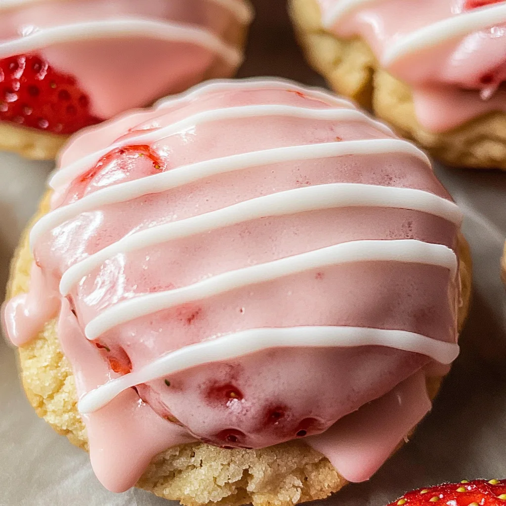 Strawberry Cookies