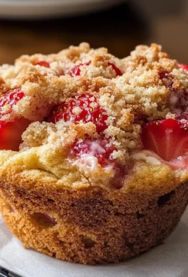 Strawberry Cream Cheese Muffins with Streusel Crumb Topping