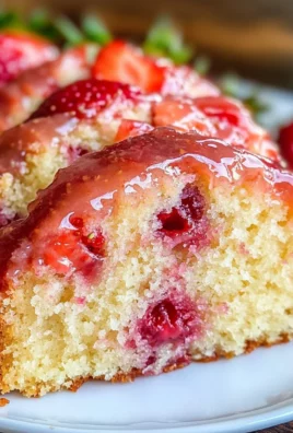 Strawberry Pound Cake
