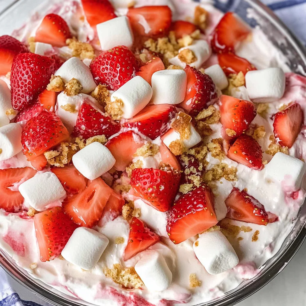 Strawberry Shortcake Fluff Salad Recipe