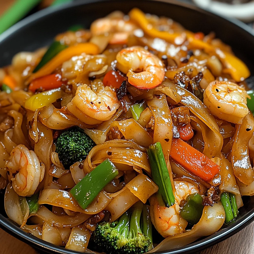 Street Style Thai Drunken Noodles