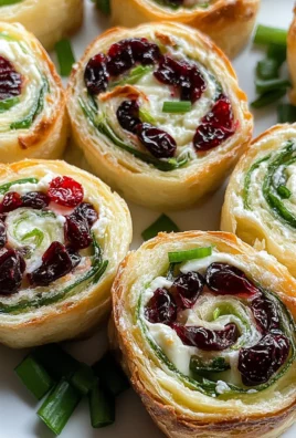 Tasty Christmas Cranberry Pinwheels