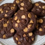 The BEST Chocolate Cookies with Reese's Peanut Butter Chips