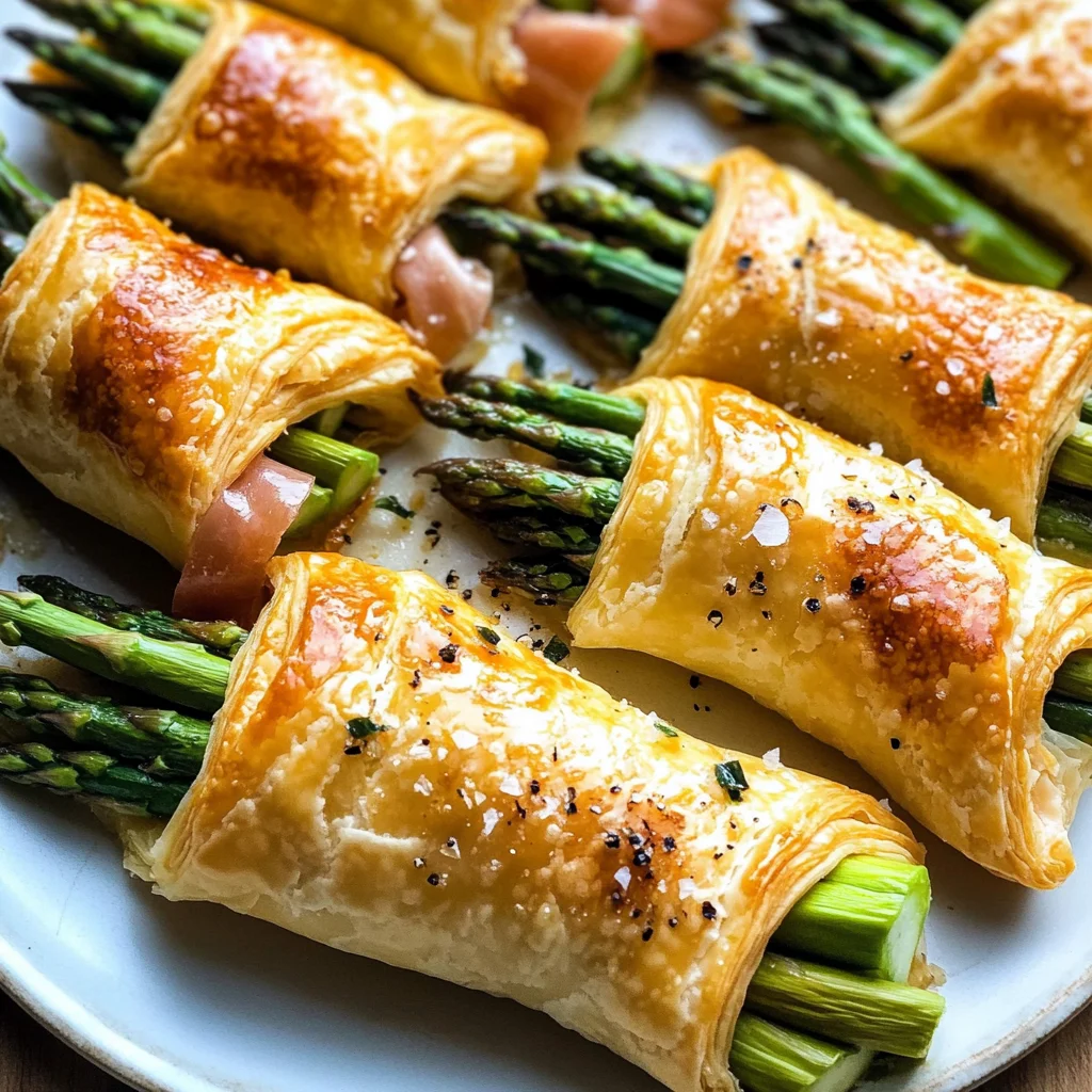 Asparagus Puff Pastry Bundles