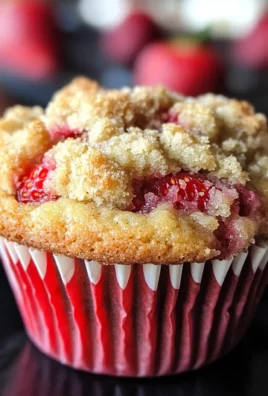 Bakery Style Strawberry Muffins