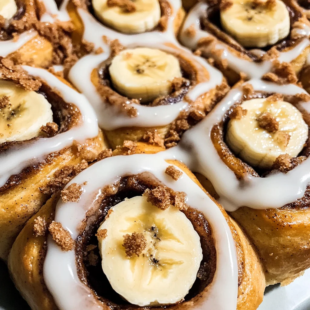 Banana Cinnamon Rolls