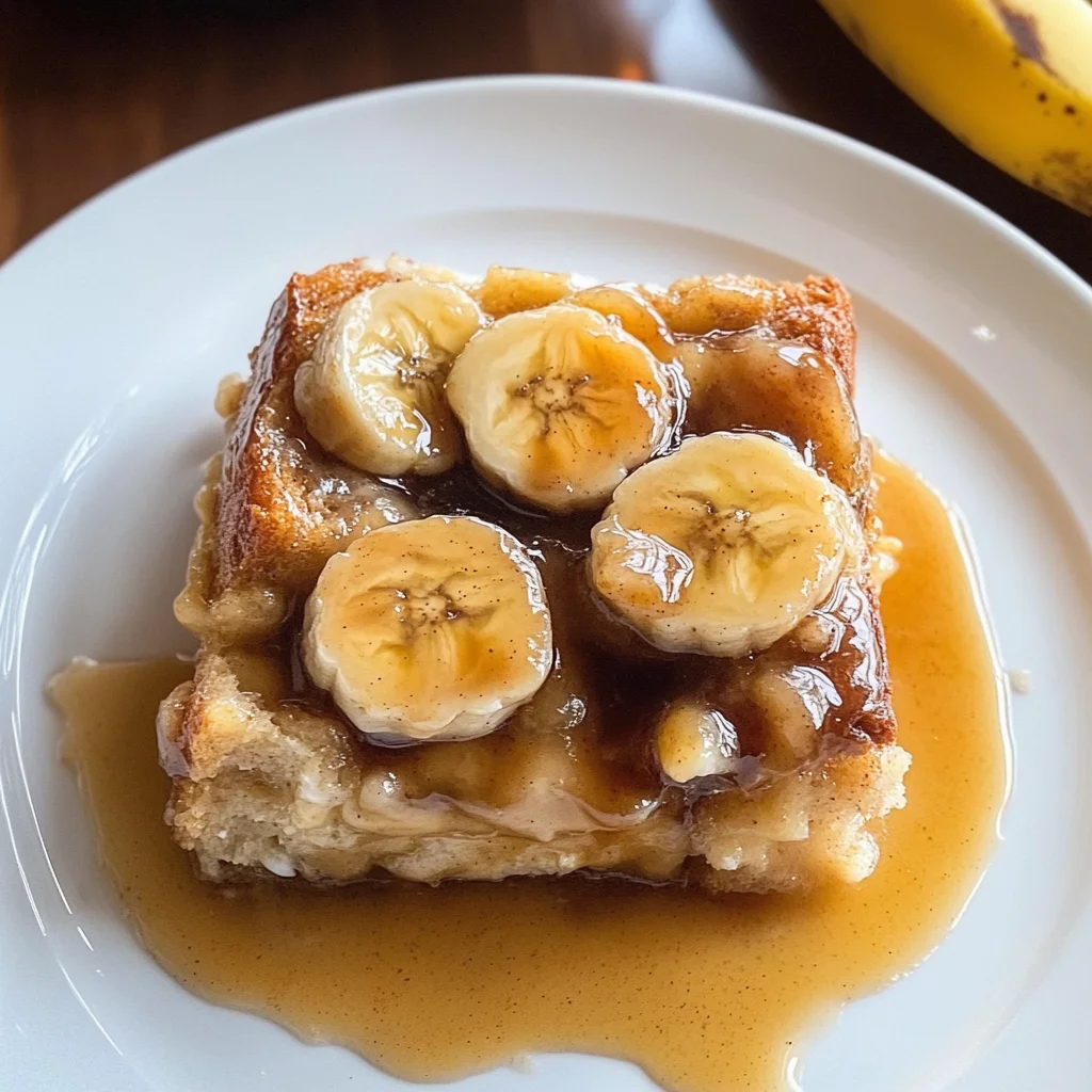 Bananas Foster Bread Pudding