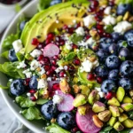 Blueberry Pistachio Spring Salad