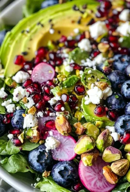 Blueberry Pistachio Spring Salad