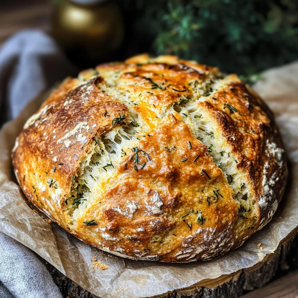 Cheddar and Herb Soda Bread