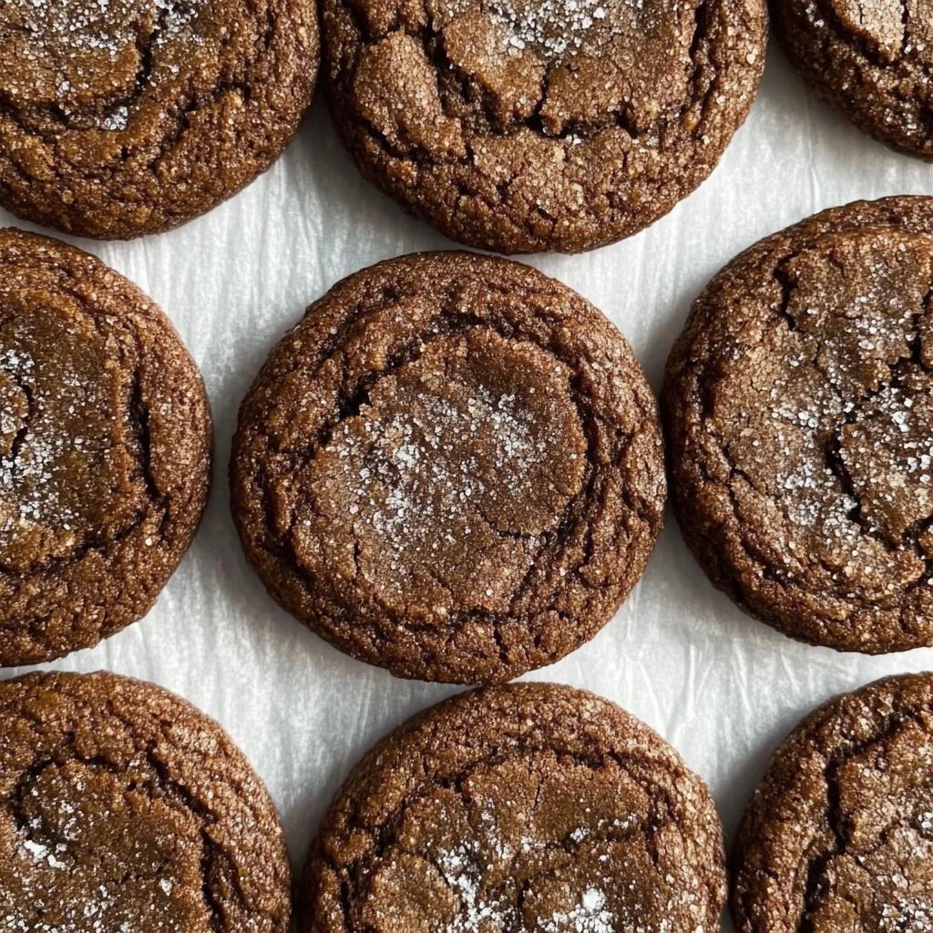 Chewy Chocolate Gingerbread Cookies Recipe