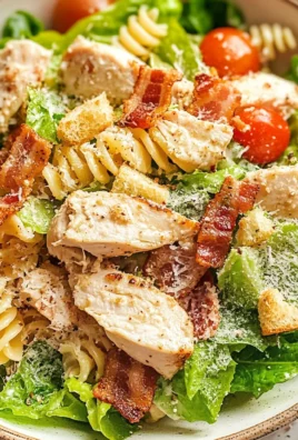 Chicken Caesar Pasta Salad
