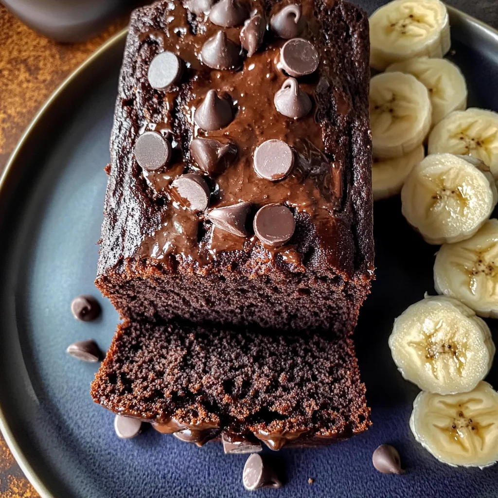 Chocolate Espresso Banana Bread
