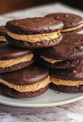 Chocolate Peanut Butter Whoopie Pies