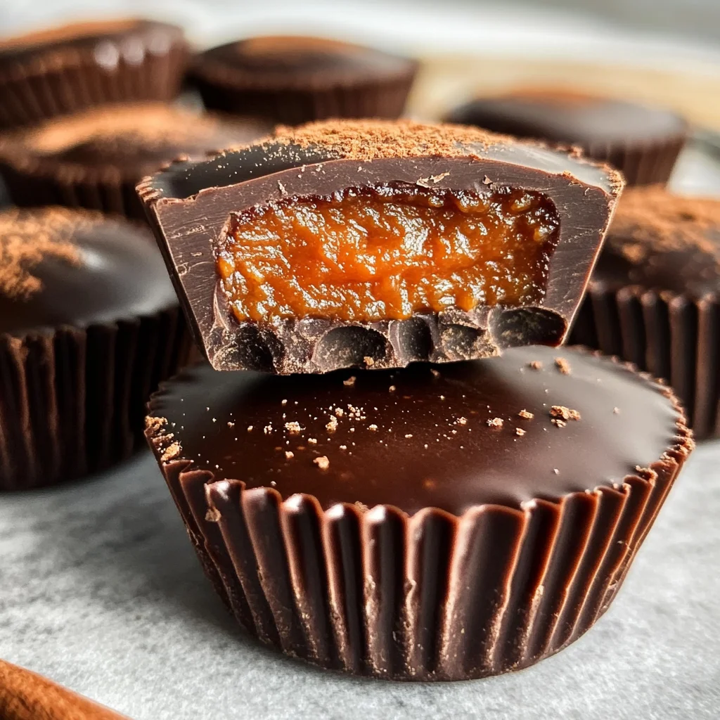 Chocolate Pumpkin Butter Cups (AIP, Paleo, Dairy & Nut free)