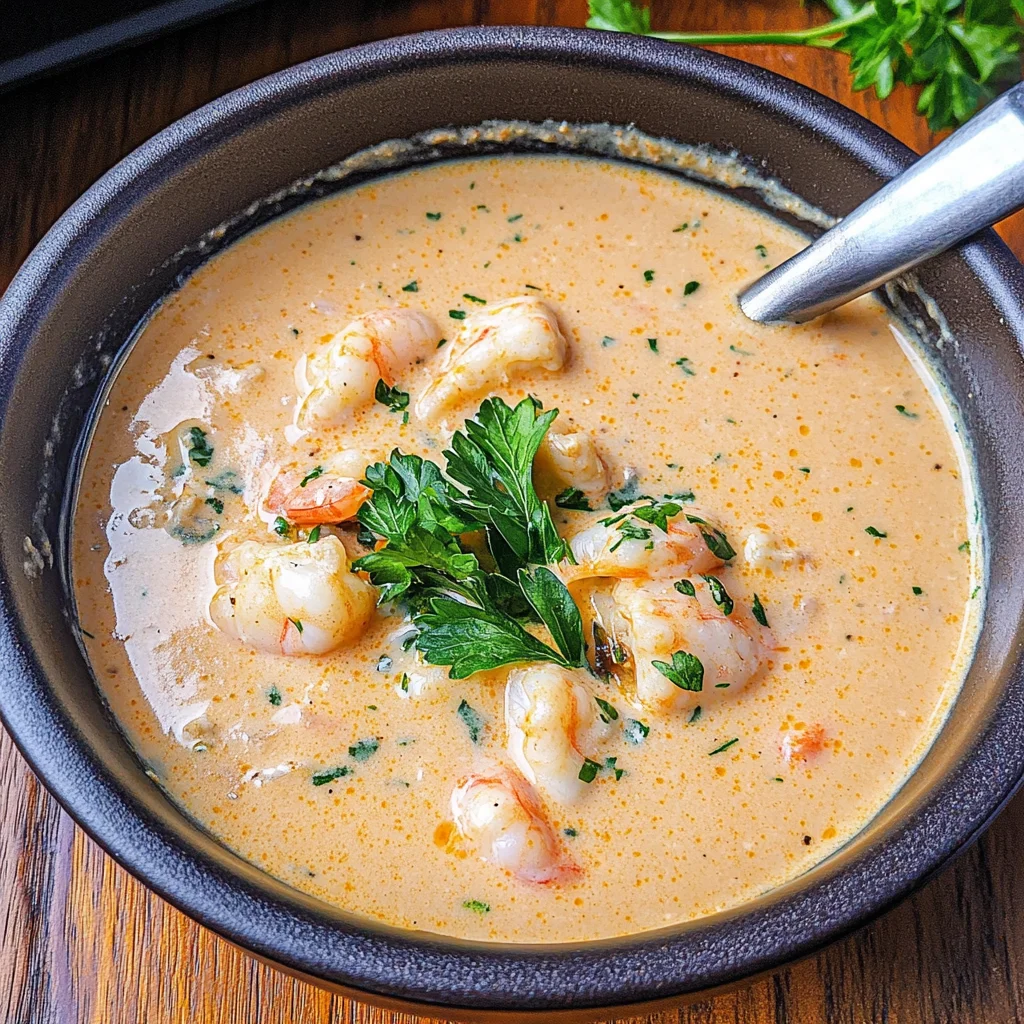 Crab and Shrimp Seafood Bisque