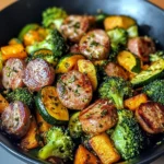 Create a Flavorful Sausage Veggie Skillet Bowl in 30 Minutes!