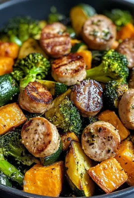 Create a Flavorful Sausage Veggie Skillet Bowl in Just 30 Minutes!